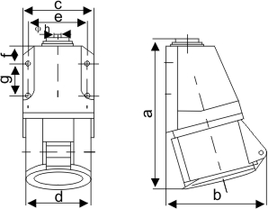 明裝插座-113尺寸 明裝插座-113尺寸